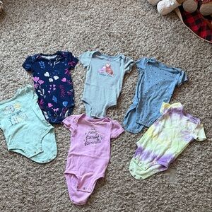 Assorted Colorful Kids One Pieces Set